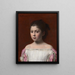 Marie-Yolande de Fitz-James - Henri Fantin-Latour — kehystetty taideteos seinällä