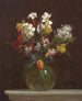Narcissit, jasmikkeja ja tulppaaneja - Henri Fantin-Latour — näkymä teoksesta