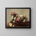 Ruusupäiväkärrystä - Henri Fantin-Latour — kehystetty taideteos seinällä