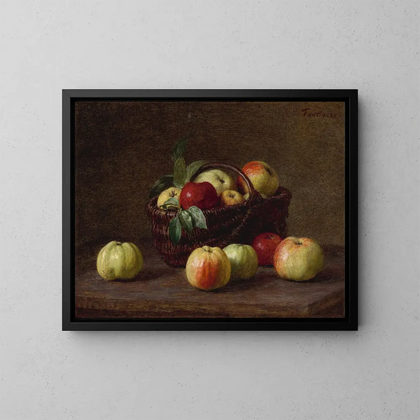 Omenat - Henri Fantin-Latour — kehystetty taideteos seinällä