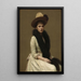 Sonia-portraitti - Henri Fantin-Latour — kehystetty taideteos seinällä
