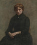 Portrait d'une femme - Henri Fantin-Latour — näkymä teoksesta
