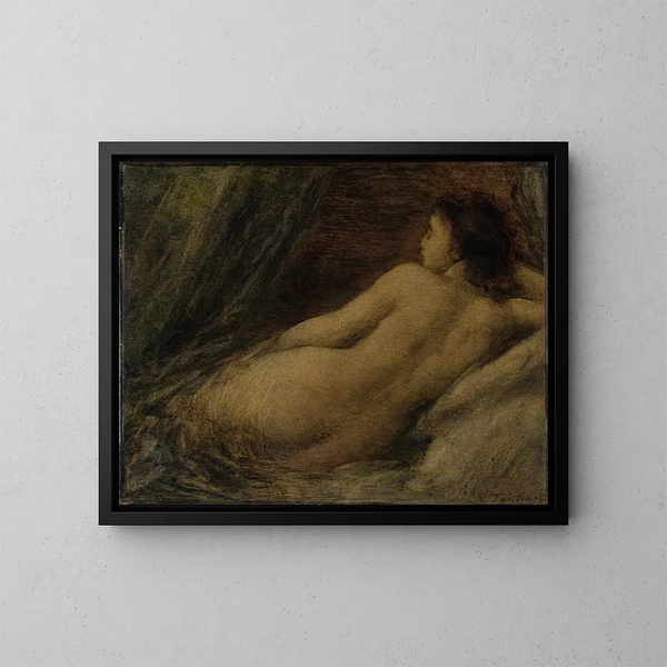 Nuolevamaalaus - Henri Fantin-Latour — kehystetty taideteos seinällä
