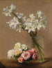 Ruusut ja liljat - Henri Fantin-Latour — näkymä teoksesta