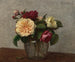 Keltaiset ja punaiset ruusut - Henri Fantin-Latour — näkymä teoksesta