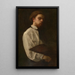 Omakuva - Henri Fantin-Latour — kehystetty taideteos seinällä