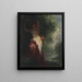 Uima-allaslähtö - Henri Fantin-Latour — kehystetty taideteos seinällä
