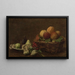 Luonnonkuva kuvitettuna hedelmillä - Henri Fantin-Latour — kehystetty taideteos seinällä