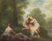 Kolme huolestunutta uiskentelijaa - Henri Fantin-Latour — näkymä teoksesta