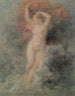 Venus kohoamassa meren yläpuolella - Henri Fantin-Latour — näkymä teoksesta