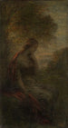 Nuori nainen puun alla auringonlaskussa, nimeltään Syksy - Henri Fantin-Latour — näkymä teoksesta