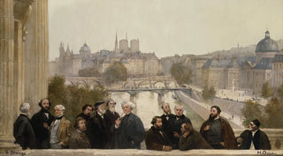 Henri Gervex - Le panorama du sicle Dupr Rousseau Isabey Millet.webp