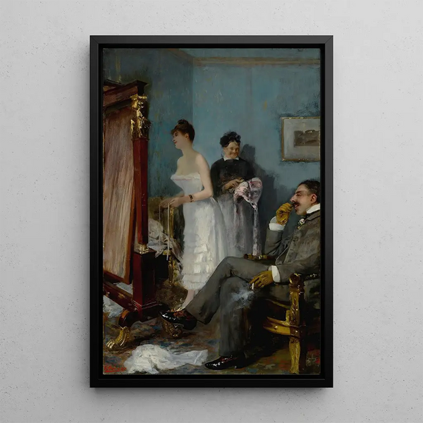 Nana - Henri Gervex — kehystetty taideteos seinällä