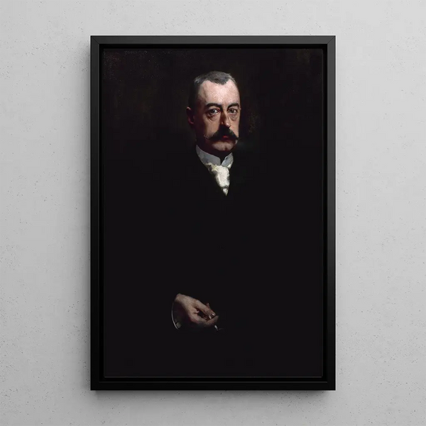 Pierre Waldeck-Rousseau 1846-1904, poliitikko - Henri Gervex — kehystetty taideteos seinällä