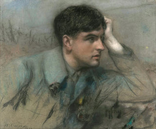 Portrait of an officer - Henri Gervex — näkymä teoksesta