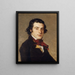 Portrait de Jean Soubeiran - Henri J. François — kehystetty taideteos seinällä