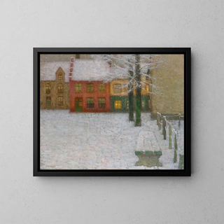 Henri Le Sidaner - La neige.webp