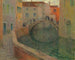 Le petit canal, soir gris, Venise - Henri Le Sidaner — näkymä teoksesta