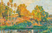 Henri Lebasque -joen rannalla — näkymä teoksesta