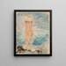 Baigneuse - Henri Lebasque — kehystetty taideteos seinällä