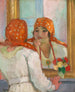 Edessä peilin - Henri Lebasque — näkymä teoksesta