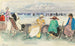 Nainen purjehduksissa - Henri Lebasque — näkymä teoksesta
