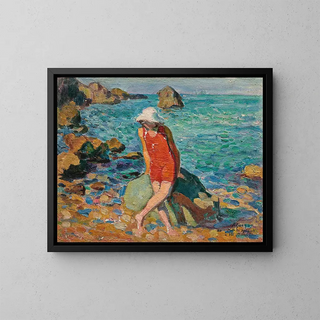 Henri Lebasque - Nono au bord de la mer.webp
