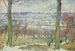 Parisin ympäristön lumimaisema - Henri Lebasque — näkymä teoksesta
