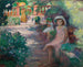 Sous les mimosas, les filles - Henri Lebasque — näkymä teoksesta