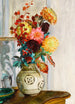 Krysanteemimaljakko - Henri Lebasque — näkymä teoksesta
