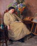 Le peintre endormi - Henri Loubat — näkymä teoksesta