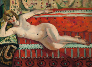 L'odalisque Grenouillette - Henri Manguin — näkymä teoksesta