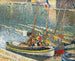 Barques à Collioure - Henri Martin — näkymä teoksesta