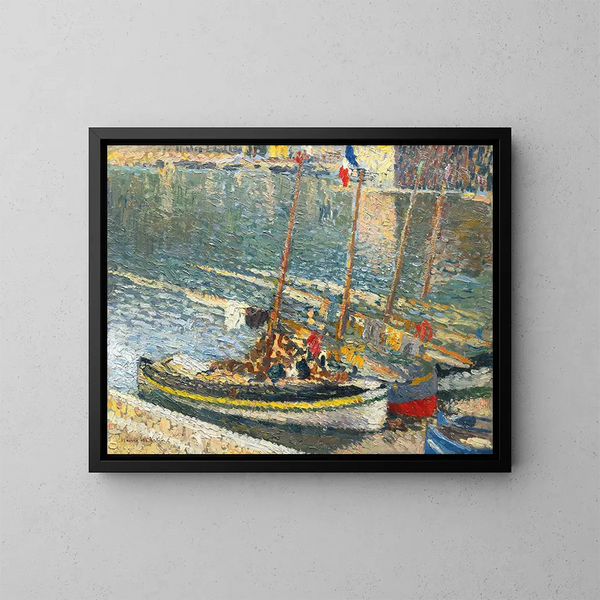 Henri Martin - Barques  Collioure.webp
