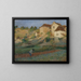 Binage dans un jardin à Labastide-du-Vert - Henri Martin — kehystetty taideteos seinällä