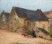 Chevrière devant une vieille maison à Labastide - Henri Martin — näkymä teoksesta