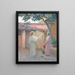 Le Christ et la Samaritaine - Henri Martin — kehystetty taideteos seinällä
