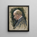 Gustave Charpentier 1860-1956 säveltäjä - Henri Martin — kehystetty taideteos seinällä
