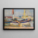 La Barque - Henri Martin — kehystetty taideteos seinällä