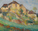 La Grande Maison de la Combe Labastide-du-Vert - Henri Martin — näkymä teoksesta