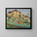 La Grande Maison de la Combe Labastide-du-Vert - Henri Martin — kehystetty taideteos seinällä