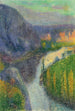 Lot-laakso lähellä Saint-Cirq-Lapopiea - Henri Martin — näkymä teoksesta