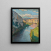 La Vallée du Lot près de Saint-Cirq-Lapopie - Henri Martin — kehystetty taideteos seinällä
