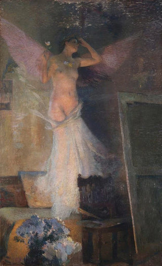 Henri Martin - La muse du peintre.webp