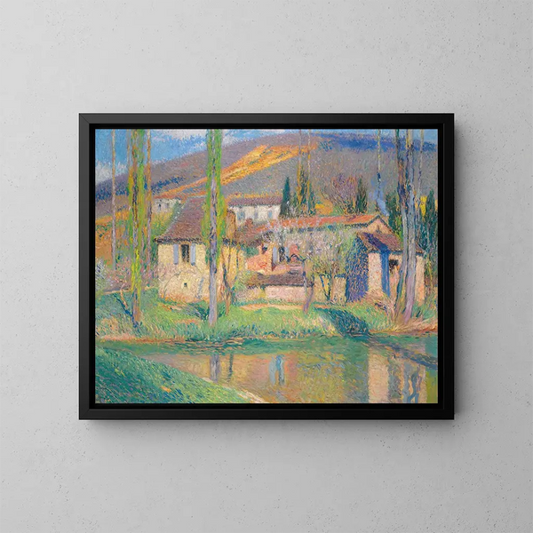 Labastide du Vert - Henri Martin — kehystetty taideteos seinällä