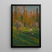 Le Moissonneur - Henri Martin — kehystetty taideteos seinällä