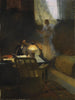 Le Philosophe tai L'Inspiration du Poète - Henri Martin — näkymä teoksesta