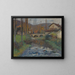 Le Pont de Labastide du Vert - Henri Martin — kehystetty taideteos seinällä