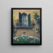Le balcon de Jaurès - Henri Martin — kehystetty taideteos seinällä