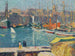 Le Vieux-port de Marseille - Henri Martin — näkymä teoksesta
